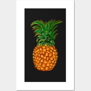 Pineapple painting Posters and Art